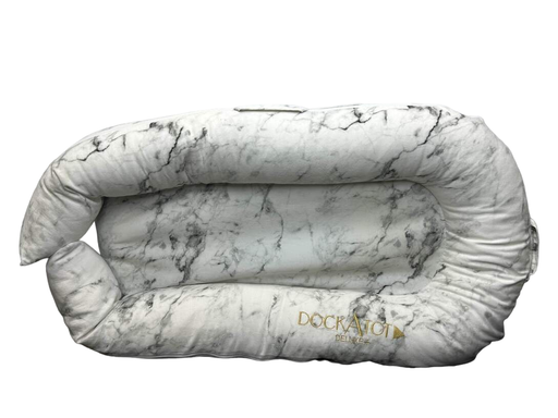 used DockATot Deluxe+ Dock, Carrara Marble