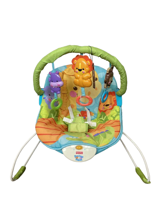 secondhand Fisher Price Baby Bouncer, Forest Explorers