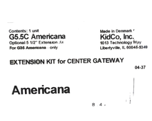 used KidCo Extension Kit For Gateway 5”