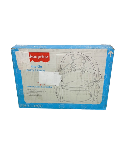 used Fisher Price On-the-Go Baby Dome, Charcoal HIDDEN PICS 3.6