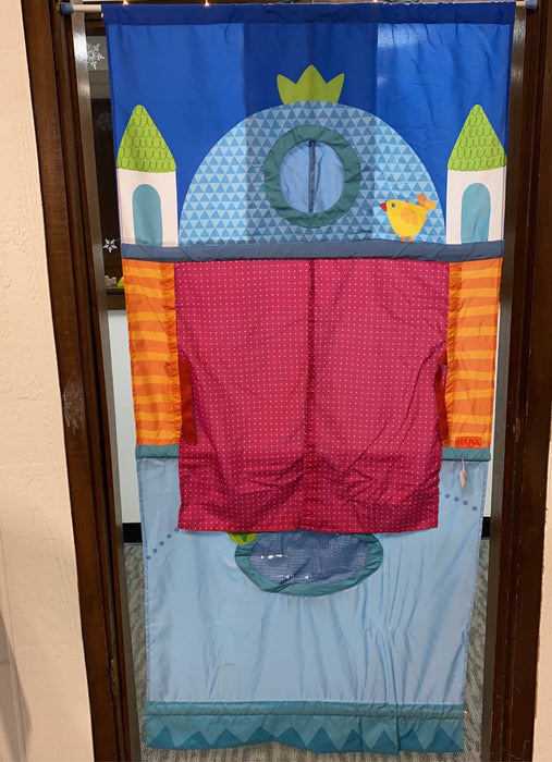 used HABA Hanging Doorway Puppet Theater