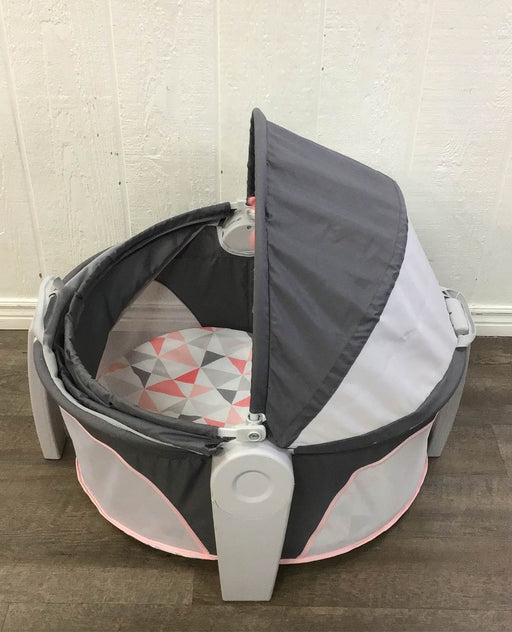 secondhand Fisher Price On-the-Go Baby Dome, Charcoal