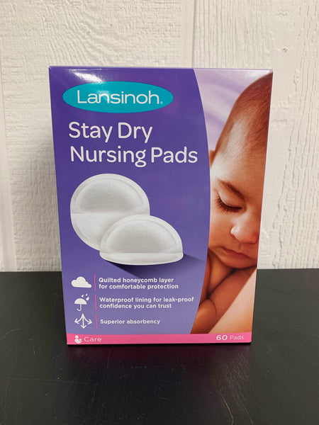 Lansinoh Stay Dry Nursing Pads - 60 ct
