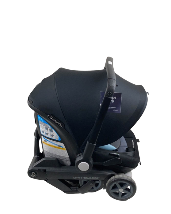 Evenflo Shyft Dual Ride Infant Car Seat Stroller Combo, 2023, Bryson