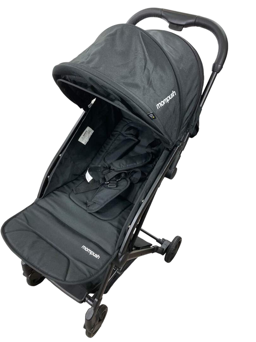 used Mompush Lithe Stroller, Black, 2022