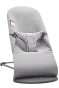 used BabyBjorn Bouncer Bliss, Dark Gray Frame, Light Gray 3D Jersey