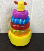 secondhand Infantino Swirl And Stack Giraffe