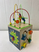 used Young Explorers 5 in 1 Wooden Activity Center