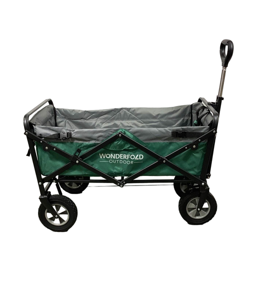 secondhand Wonderfold S1 Utility Folding Wagon, Army Green