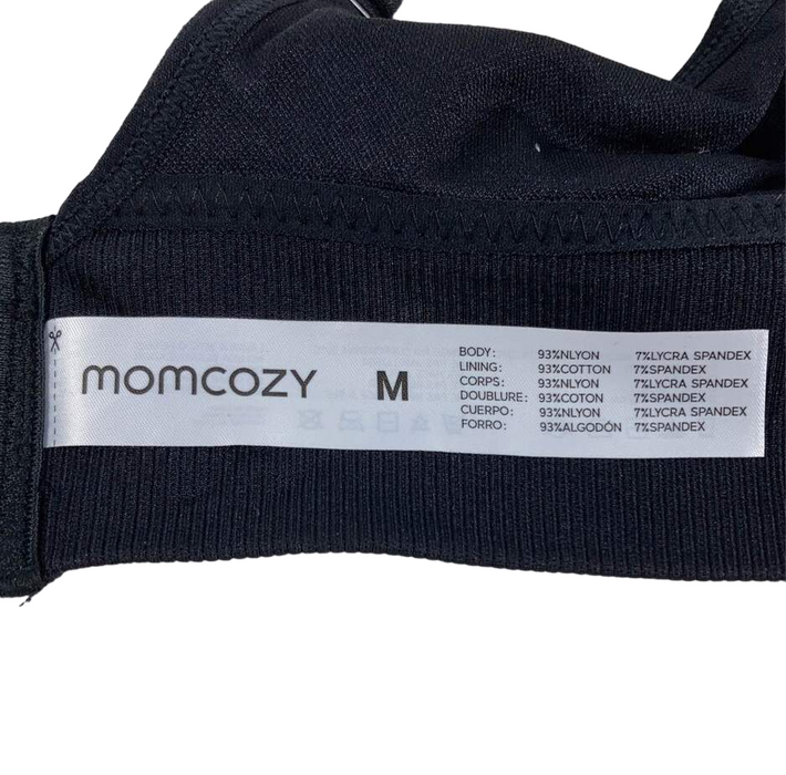 Shop Momcozy All-in-one Super Flexible Pumping Bra, Medium, Black at GoodBuy Gear