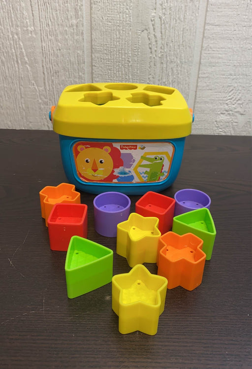 used Fisher Price Brilliant Basics Baby’s First Blocks