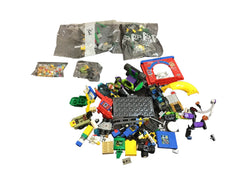 used LEGO Collection of random pieces and mini figures