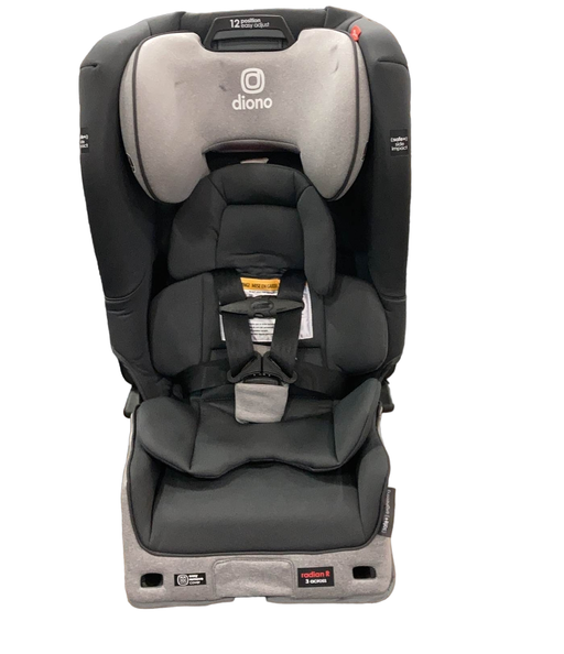 used Diono Radian 3RXT SafePlus Car Seat, 2022, Gray Slate