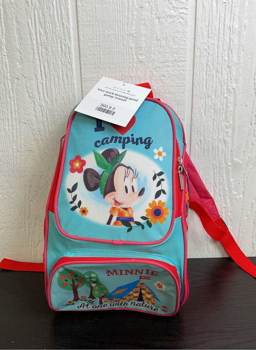 used Disney Minnie Mouse Backpack With Sleeping Bag