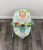secondhand Bright Starts Vibrating Bouncer, Spinnin' Safari