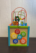 used Wooden Activity Cube