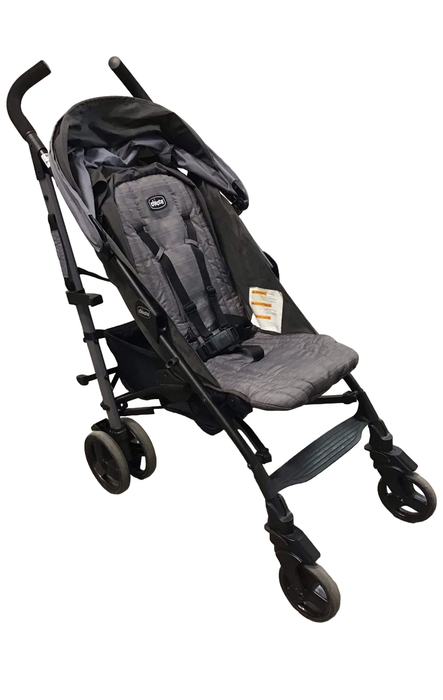 secondhand Chicco Liteway Stroller, 2020, Moon Grey