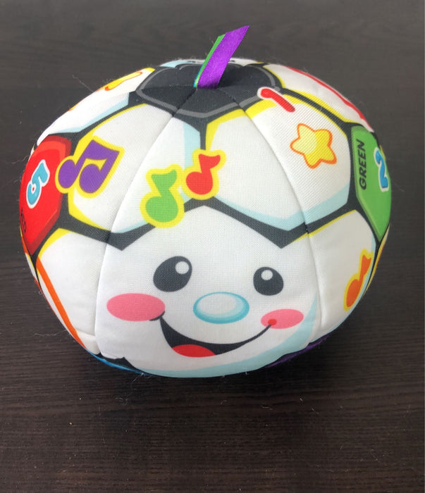 used Fisher Price Laugh & Learn Singin’ Soccer Ball