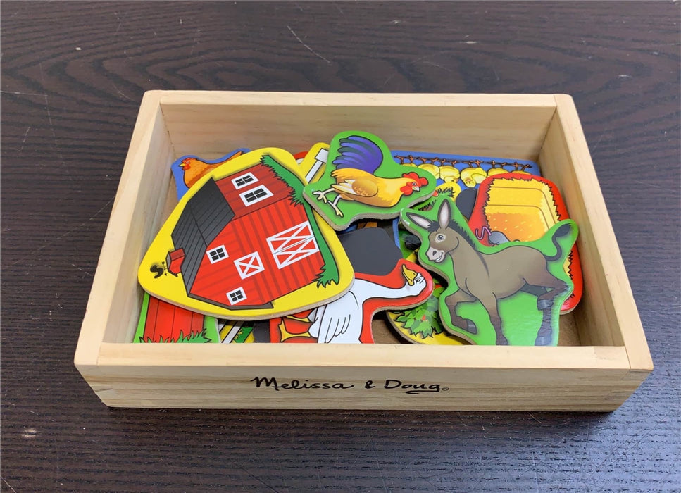 secondhand Melissa & Doug Animal Magnets