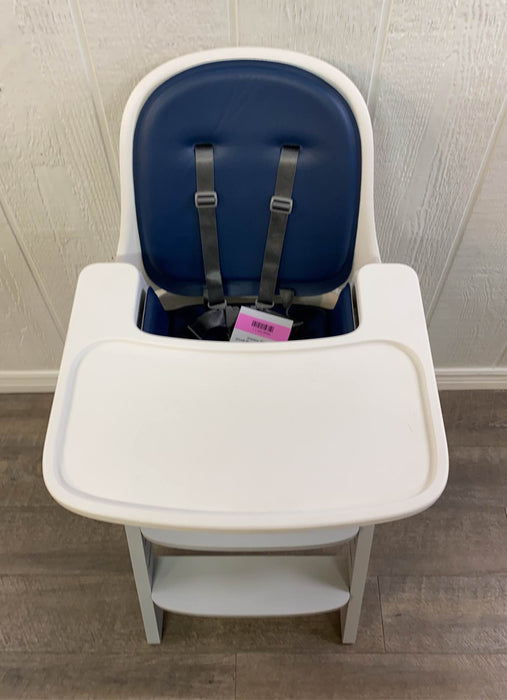 secondhand OXO Tot Sprout High Chair, Navy/Gray/White/