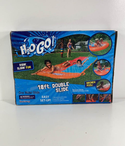 secondhand Bestway H2O Go! 18ft Double Water Slide