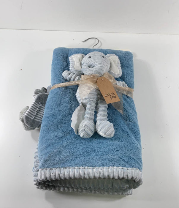 Shop Chickpea Printed Blanket With Plush Comfort Blanket, And Booties at GoodBuy Gear