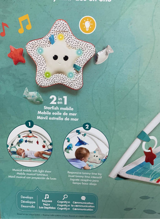 secondhand Tiny Love Musical Mobile Gymini Play Mat, -Treasure the Ocean