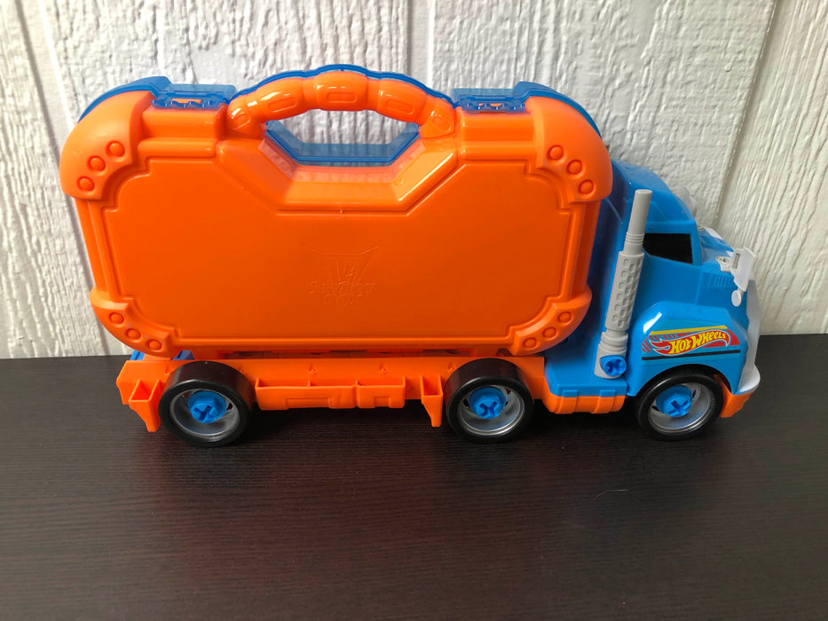 secondhand Hot Wheels Lights and Sounds Tool Kit Truck