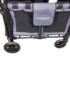 secondhand Wonderfold W2 Original Multifunctional Double Stroller Wagon, 2022, Grey