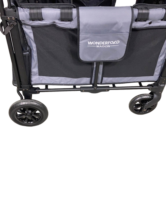 secondhand Wonderfold W2 Original Multifunctional Double Stroller Wagon, 2022, Grey