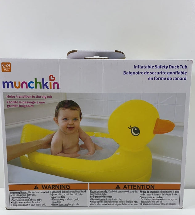 used Munchkin Inflatable Duck Tub