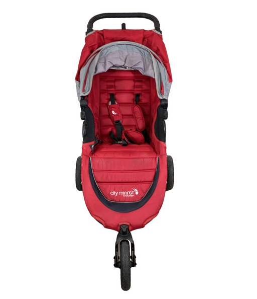 used Baby Jogger City Mini GT Single Stroller, 2017, Crimson