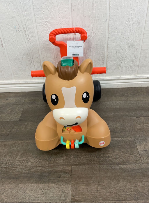 secondhand Fisher Price Walk Bounce Ride Pony