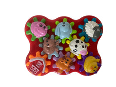 used Learning Resources Build & Spin, Barnyard Friends