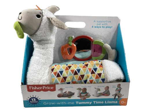 used Fisher Price Grow With Me Tummytime Llama