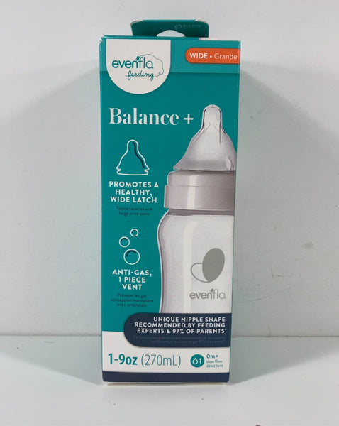 evenflo balance glass bottle Evenflo Balance+ Wide Neck Bottle