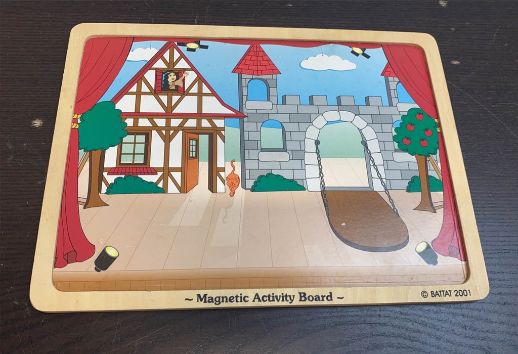 secondhand Battat Magnetic Activity Board