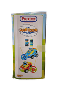 secondhand Prextex 2-in-1 Police And Race Car Set