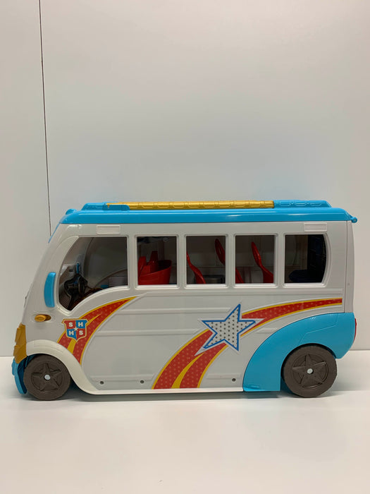 used DC Super Hero Girls School Bus Playset