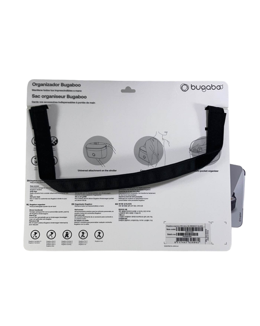 secondhand Bugaboo Stroller Organizer, Midnight Black