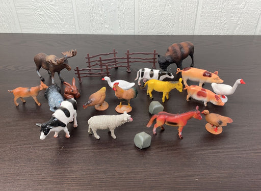 used BUNDLE Plastic Animals
