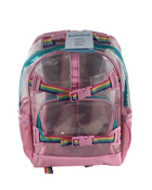 used Pottery Barn Kids Mackenzie Clear Backpack, Clear With Pink Trim