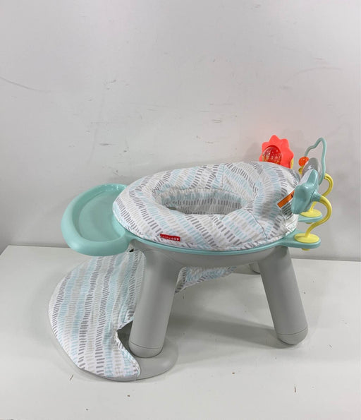 secondhand Skip Hop 2-in-1 Sit-up Activity Baby Chair, Silver Cloud Lining