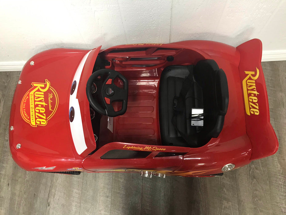 secondhand Huffy Disney Pixar Cars 3 Lightning McQueen 6V Battery-Powered Ride On