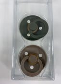 Shop BIBS 2-Pack Pacifiers, Hunter Green/Dark Oak, Size 1 (0+ months) at GoodBuy Gear
