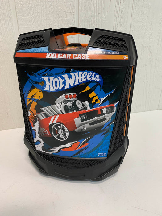 used Hot Wheels 100 Car Case And Cars