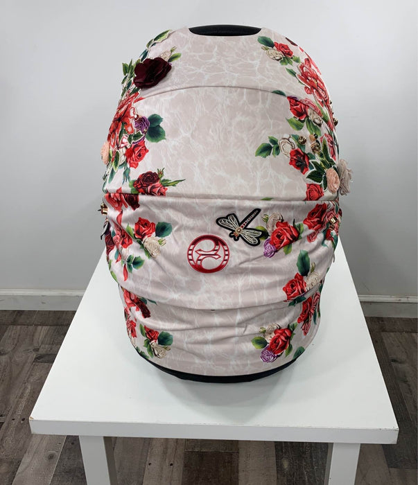 Shop Cybex MIOS LUX Carry Cot, Beige Spring Blossom at GoodBuy Gear