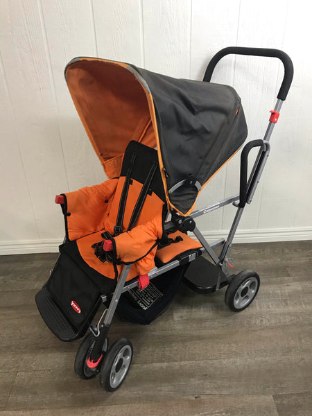 Joovy double stroller outlet orange