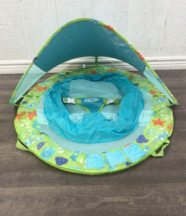 Shop SwimWays Baby Spring Float with Sun Canopy at GoodBuy Gear