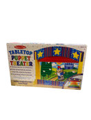 used Melissa & Doug Tabletop Puppet Theatre